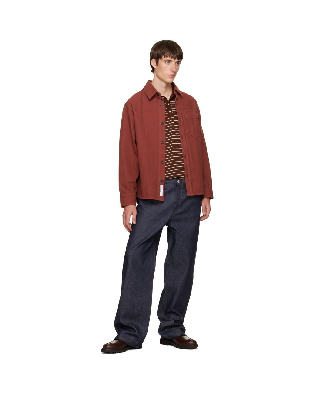 Common Projects Brown Apron Derbys for men