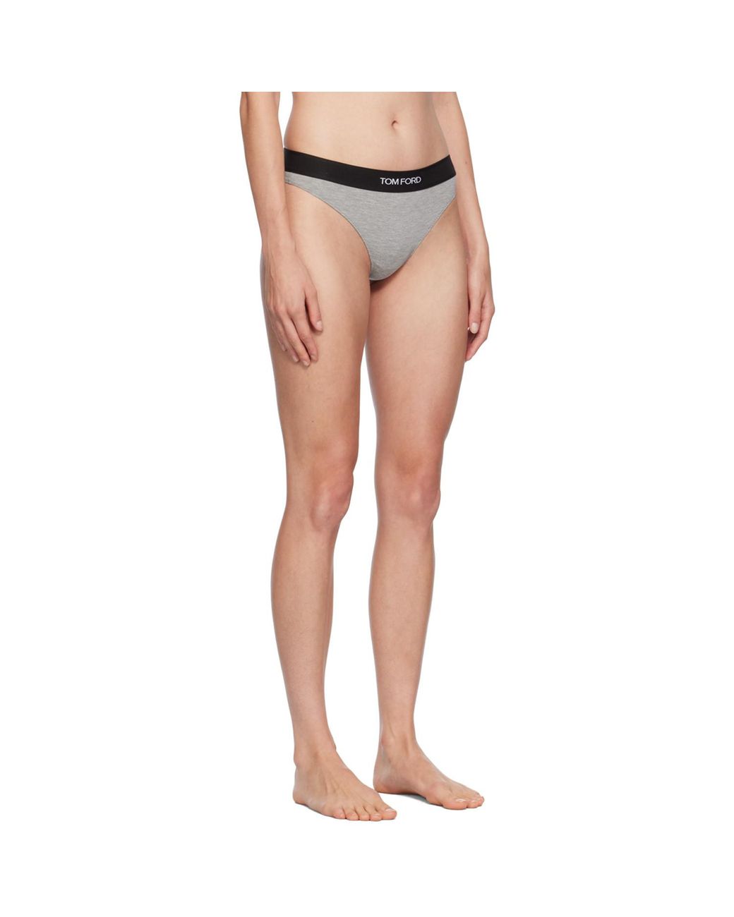Tom Ford Black Modal Signature Thong