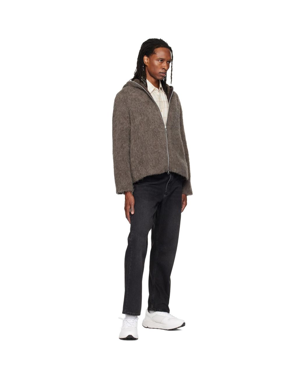 Baskets De Course Premium Blanches Common Projects pour homme en coloris White