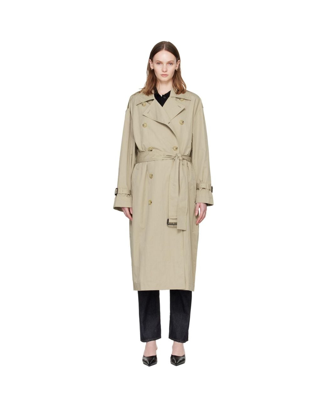 Totême Natural Crisp Summer Trench Coat