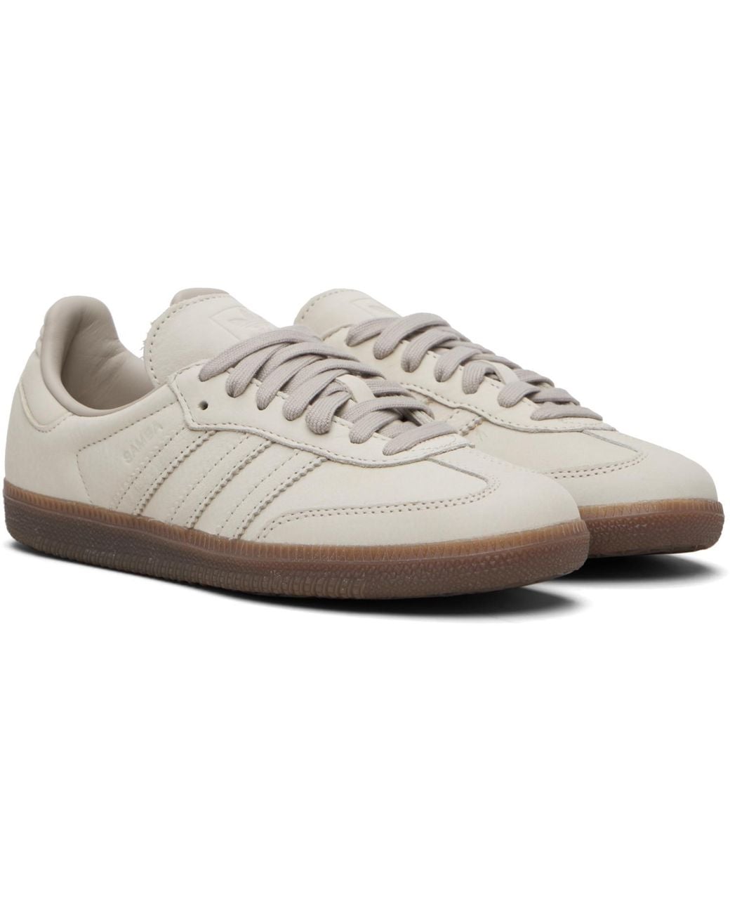 Adidas Originals Black Off- Samba Og Sneakers for men