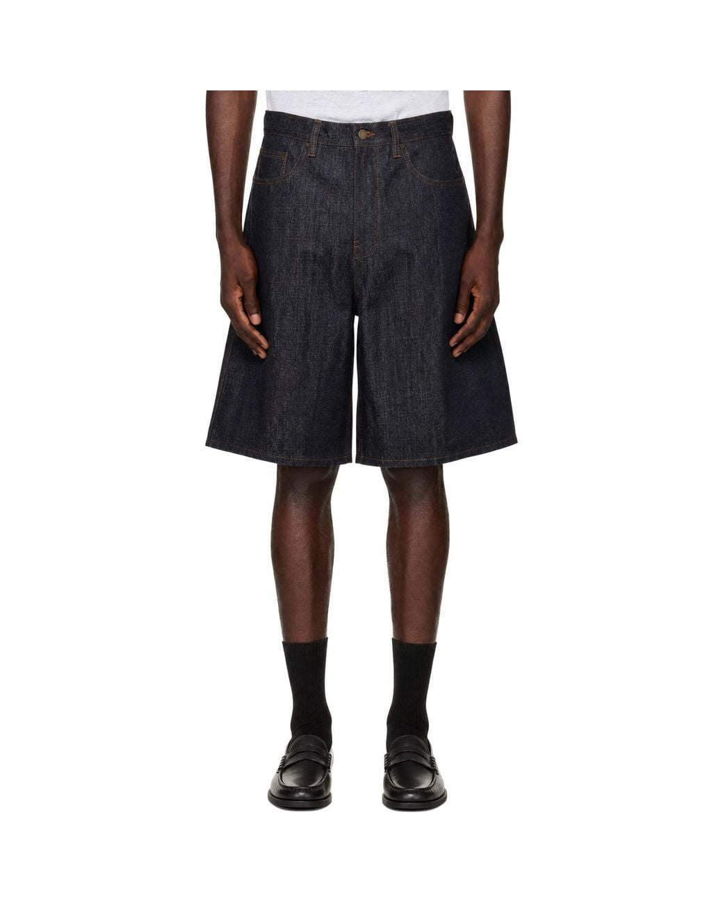 Entire studios Black Field Shorts for men
