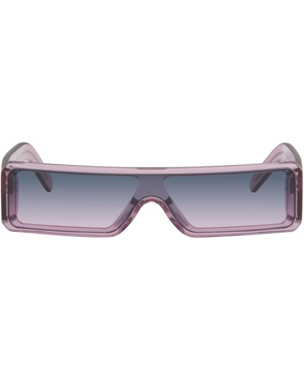Rick Owens Black Geth Sunglasses for men