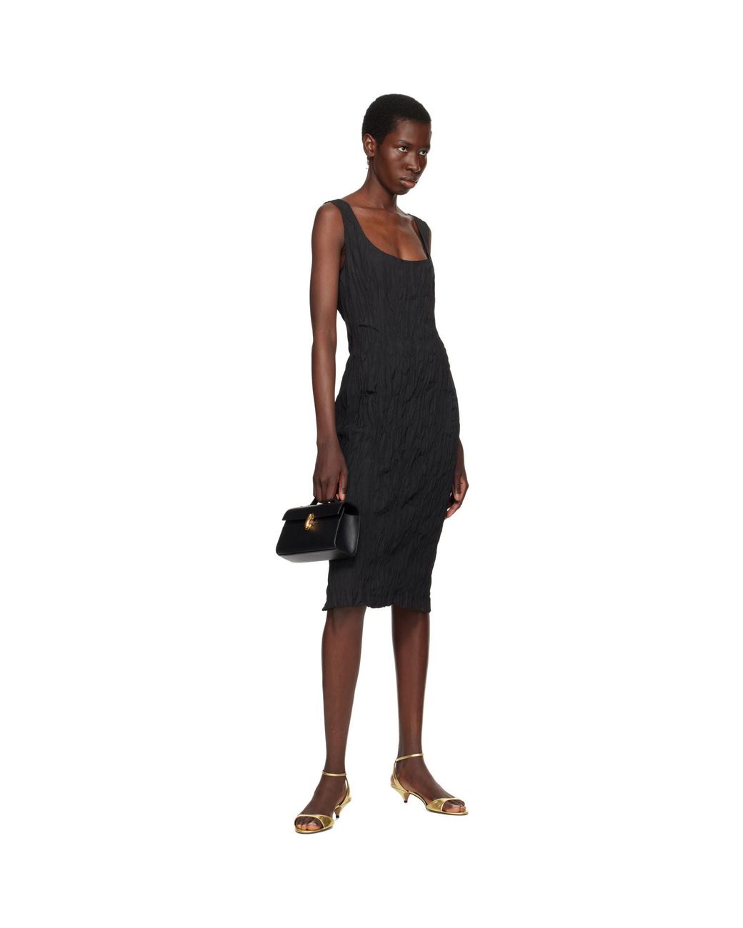 SAVETTE Black Symmetry Pochette Bag