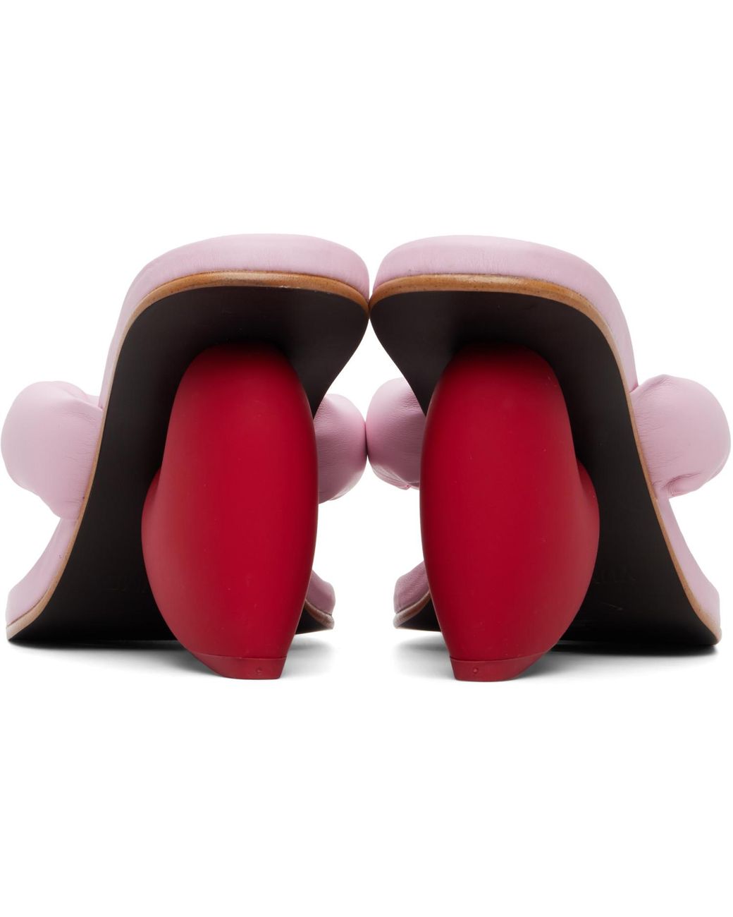 Yume Yume Pink Love Mule Heeled Sandals