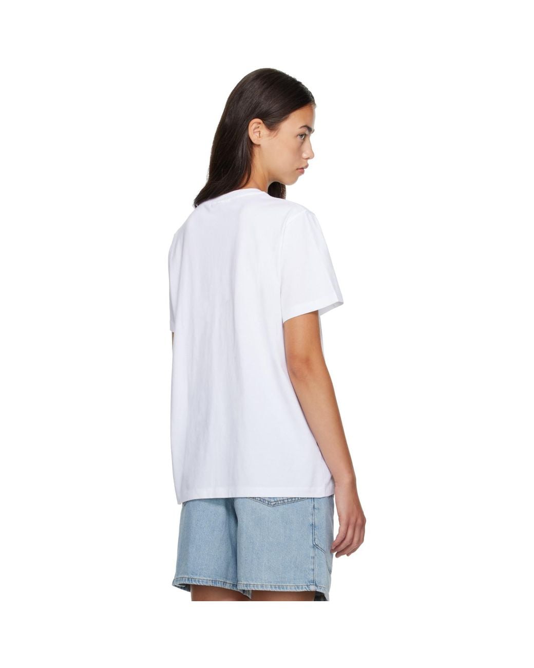 Ganni White Strawberry T-Shirt