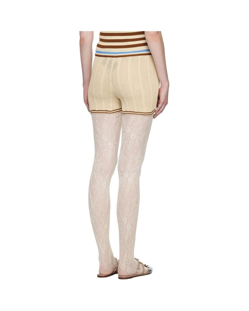 Valentino Natural Cotton Shorts