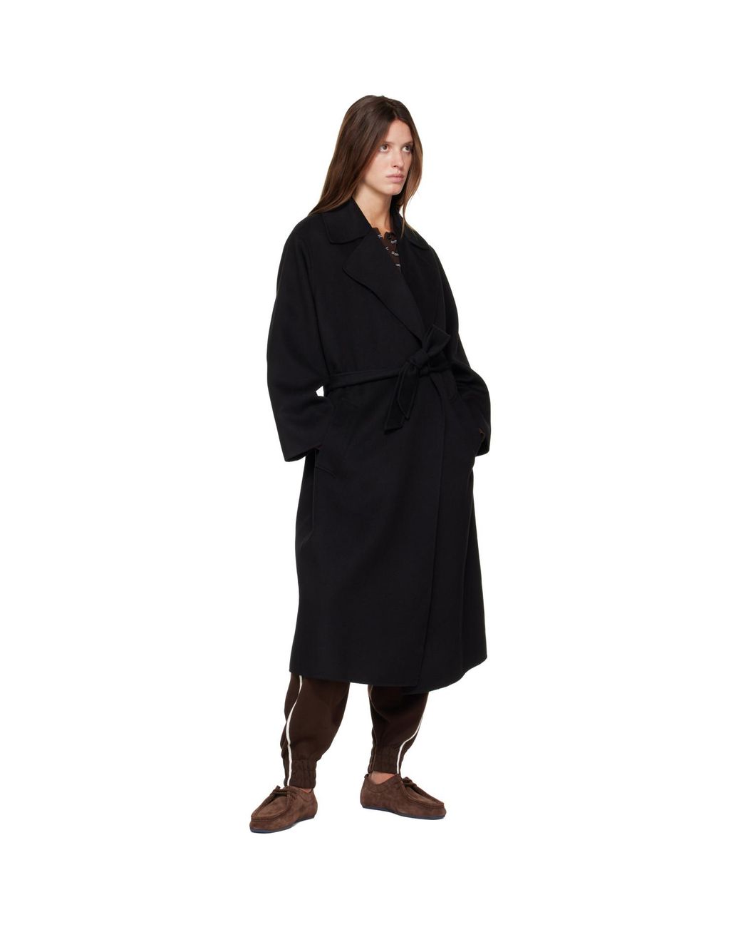 Weekend by Maxmara Black Operoso Coat