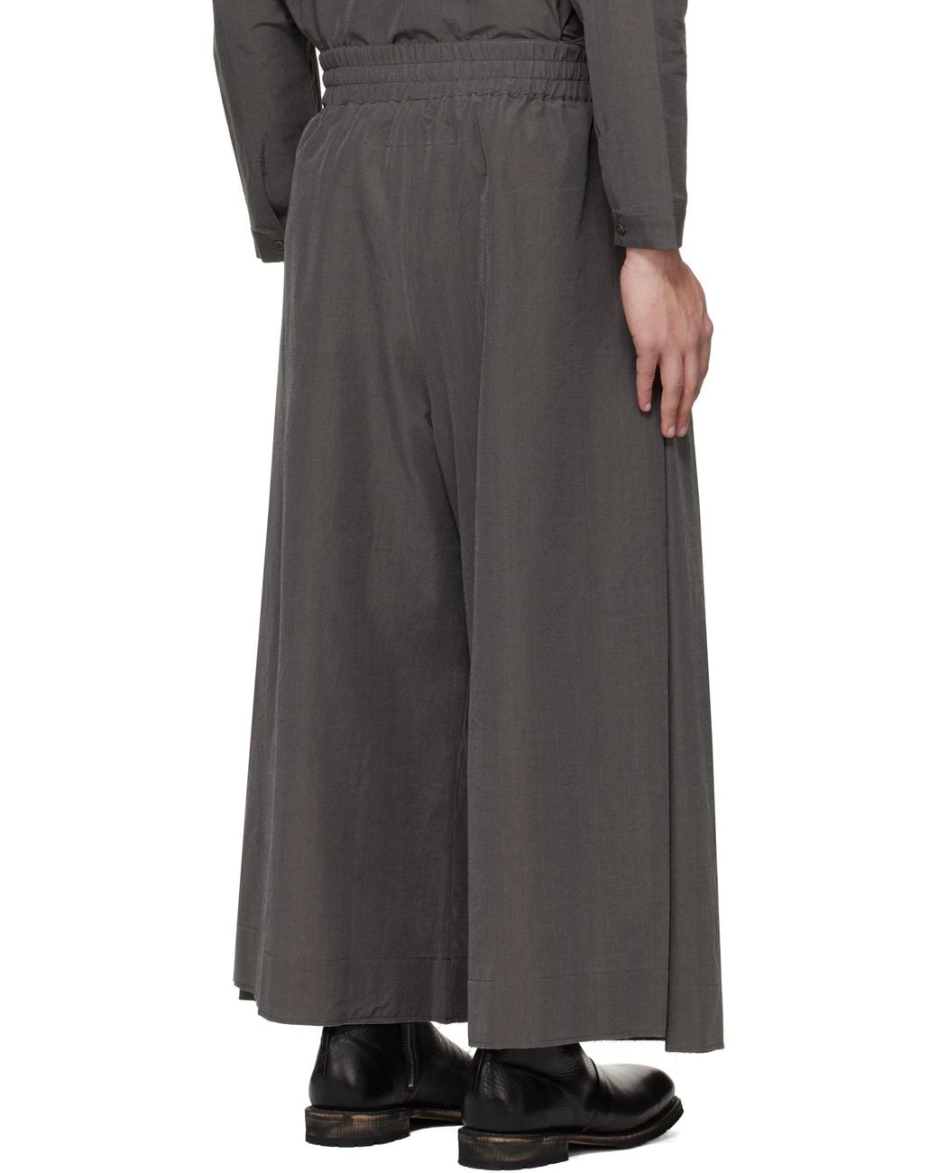 Toogood Black 'The Boxer' Trousers for men