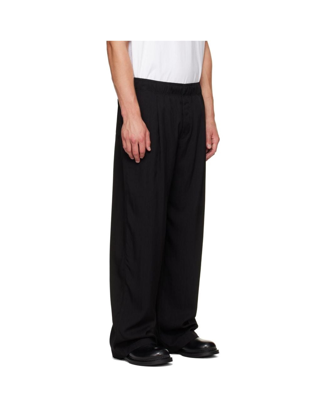 Our Legacy Black Leisure Trousers for men