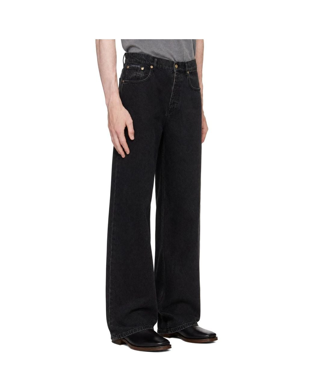 Eytys Black Avalon Jeans for men