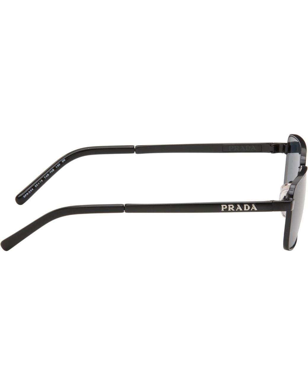 Prada Blue 'Prada Logo' Sunglasses for men