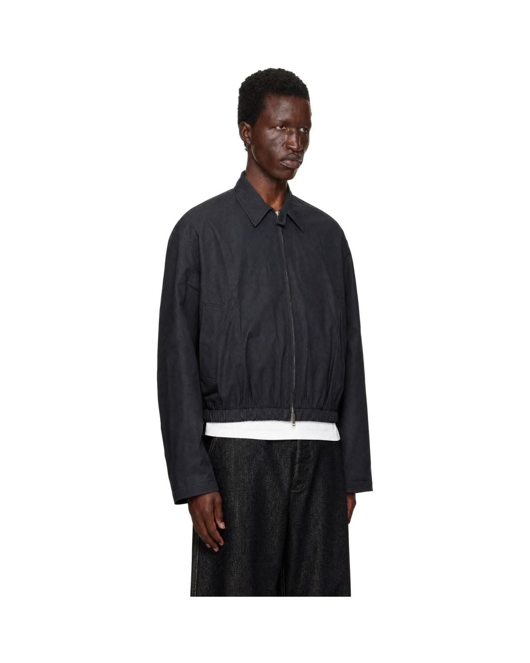 Blouson Lyons Noir Studio Nicholson pour homme en coloris Black
