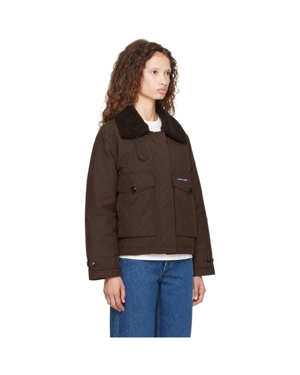 Canada Goose Brown Scout Down Jacket