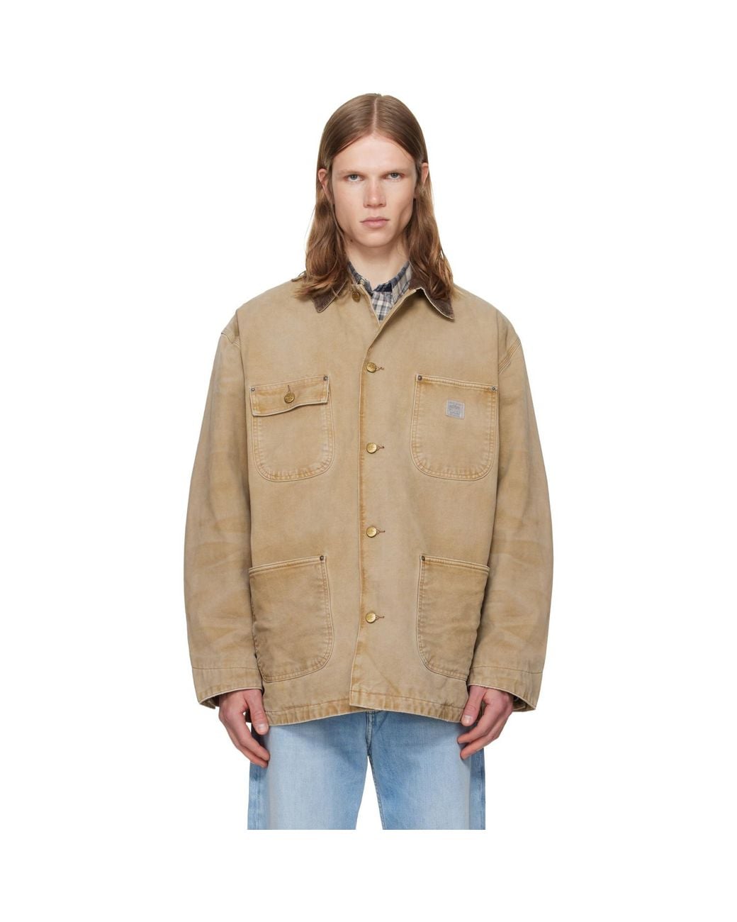 Polo Ralph Lauren Natural Tan Canvas Field Jacket for men