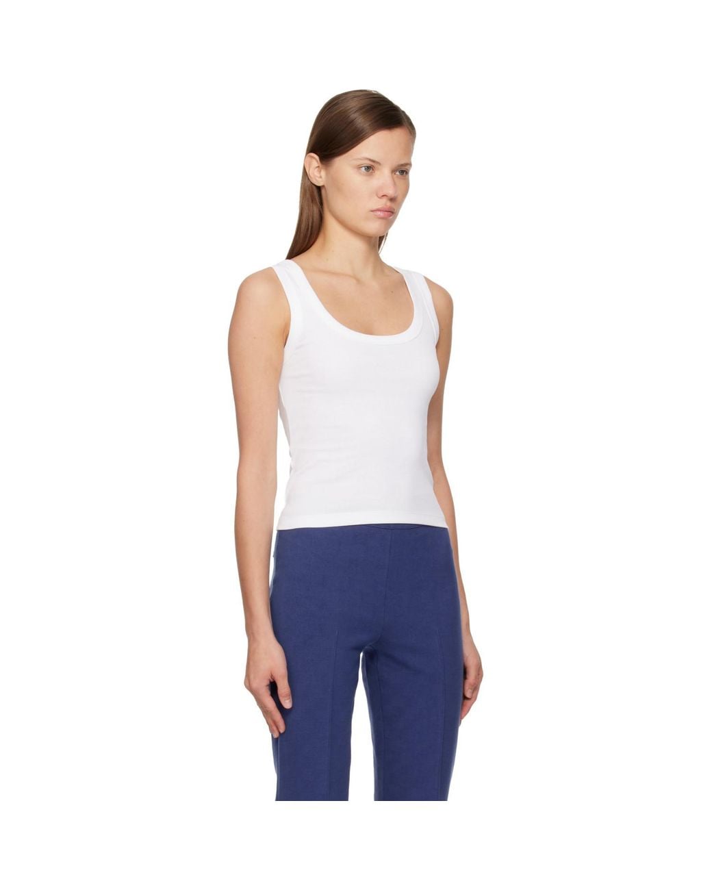 Flore Flore Blue Hillie Tank Top