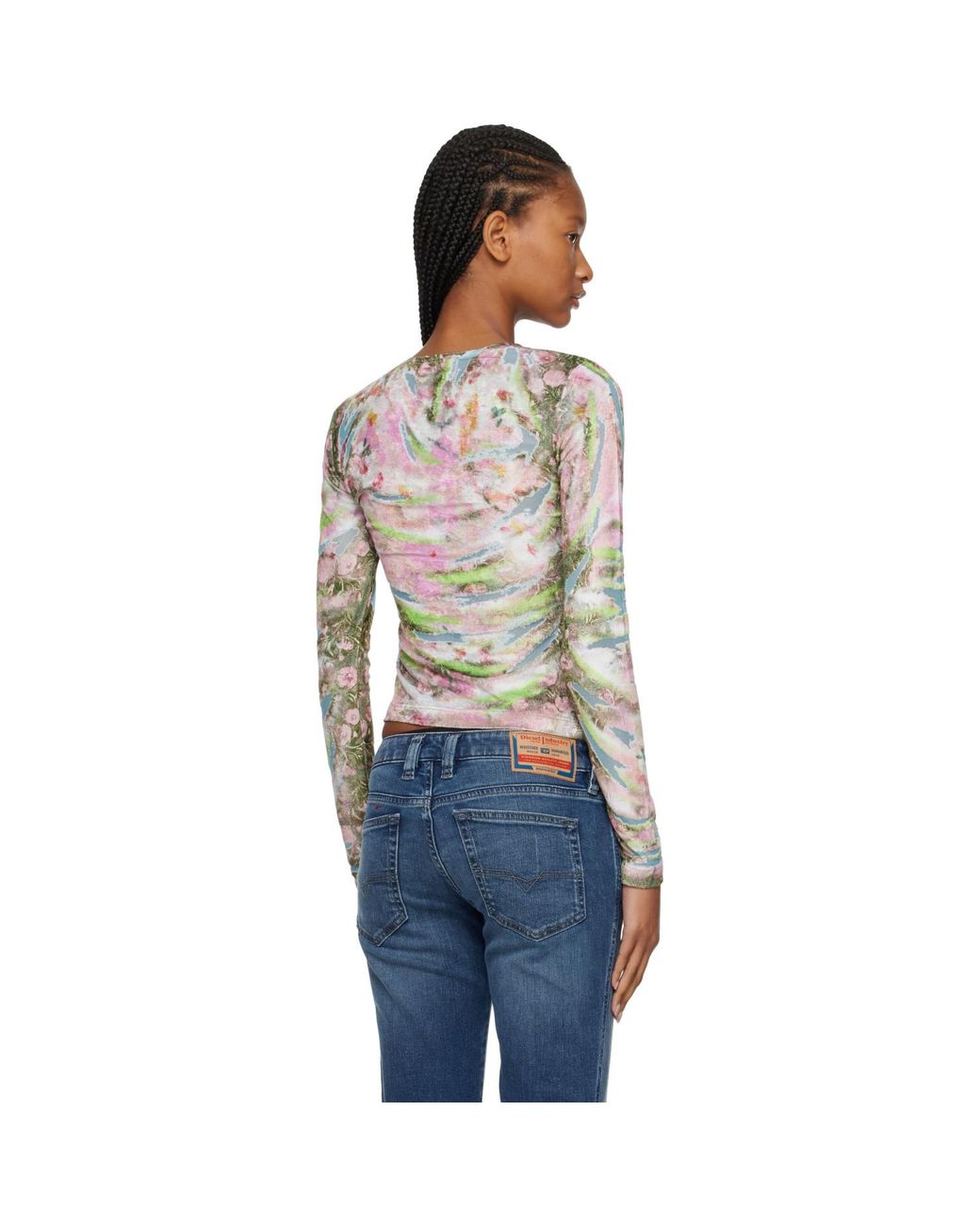 DIESEL Blue T-Alia T-Shirt