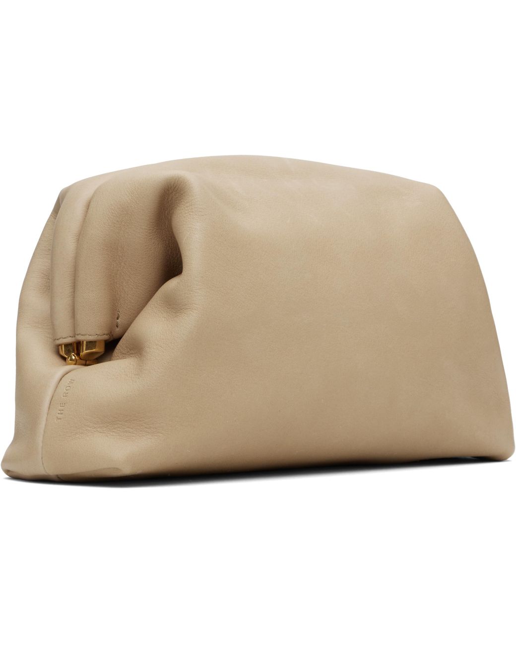 The Row ベージュ Mira クラッチバッグ ブラック | Lyst