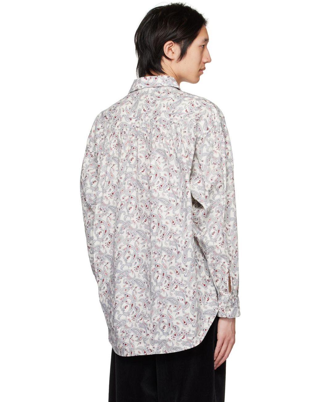 A.I.E. White Painter Shirt for men