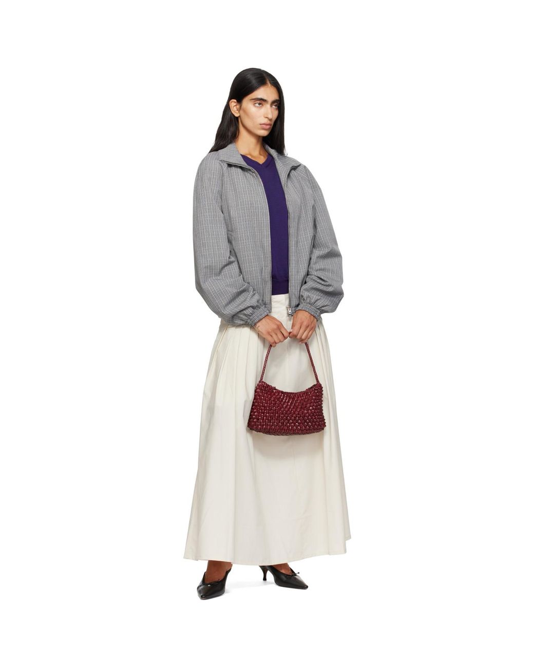 Dragon Diffusion Purple Burgundy Basil Cactus Bag
