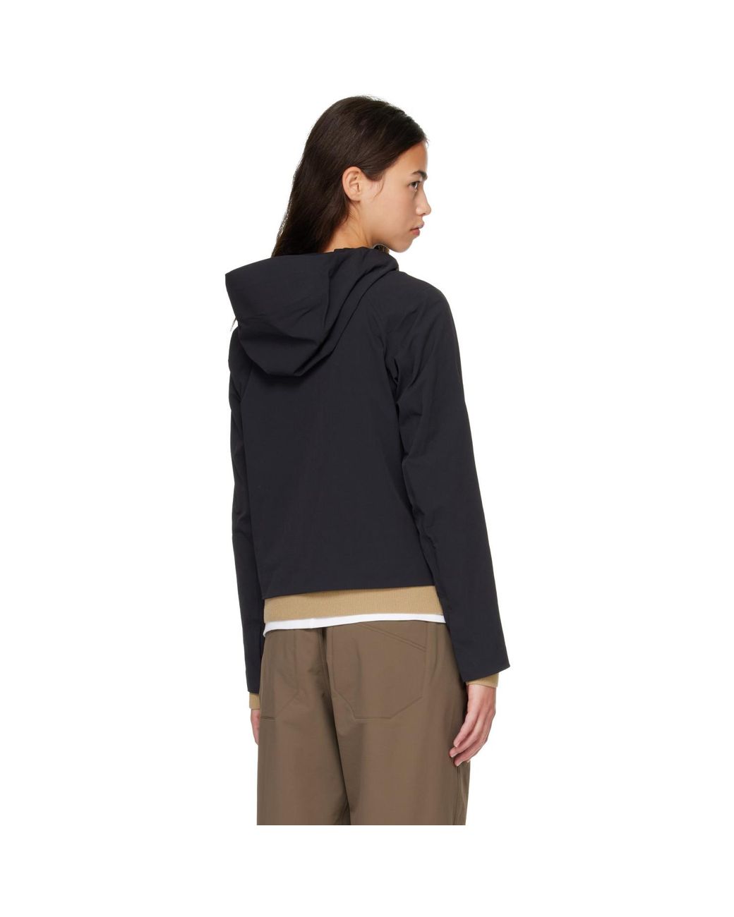 Veilance Black Focal Hoody Jacket