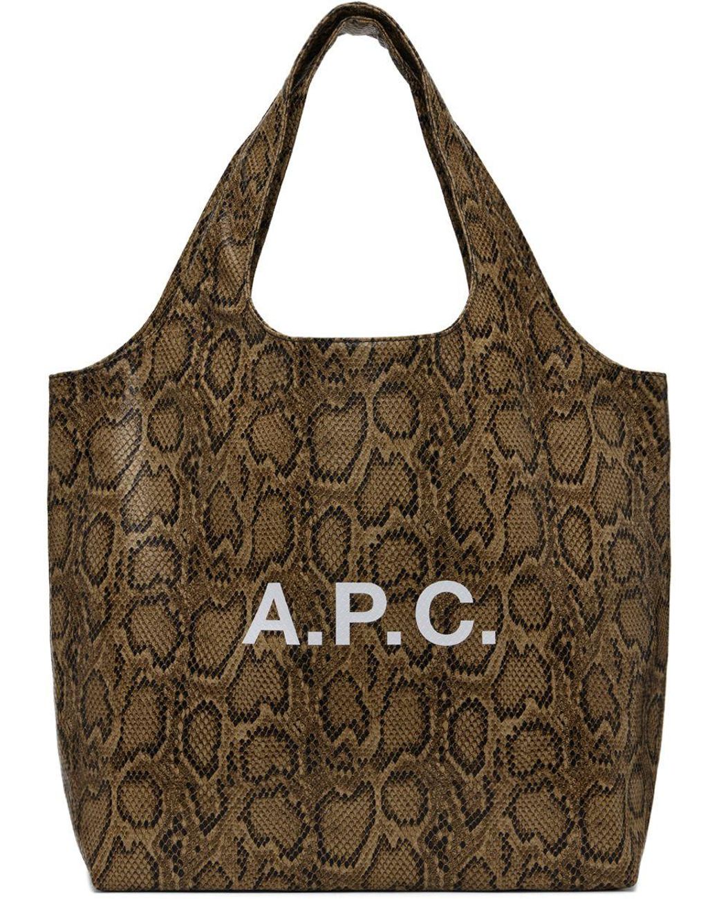 トートバッグ Ninon Tote Bag - A.P.C - Synthetic - Brown Ninon tote bag | A.P.C.
