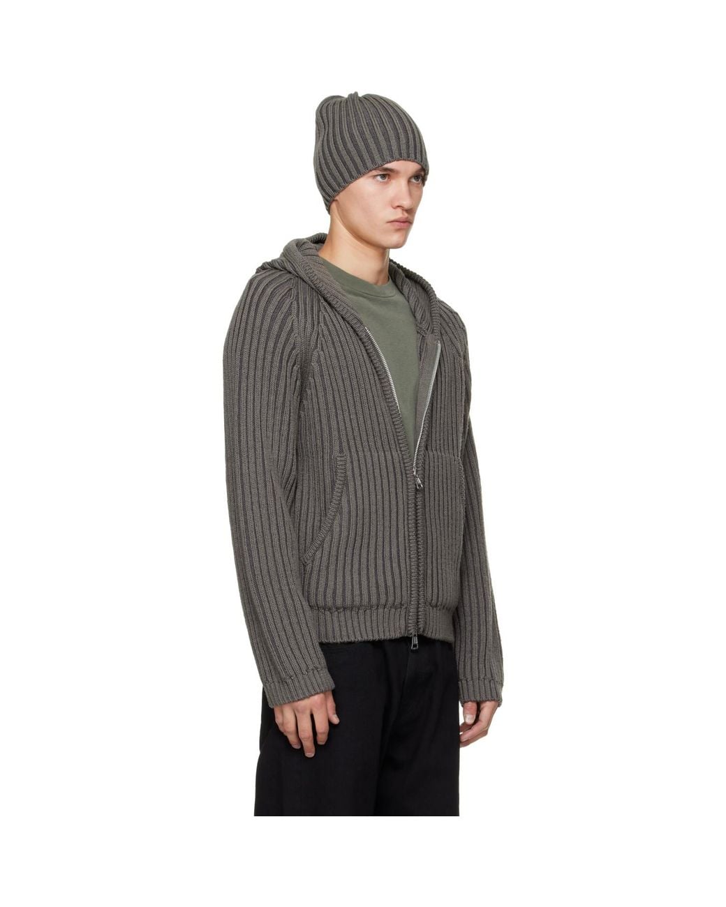 Our Legacy Gray Level Hoodie for men