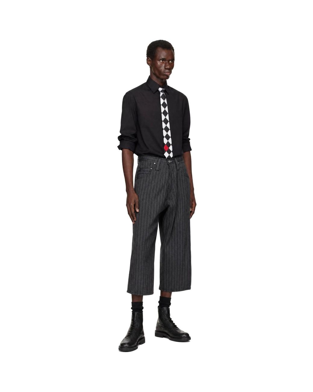 Junya Watanabe Black Levi's Edition Morning Trousers for men