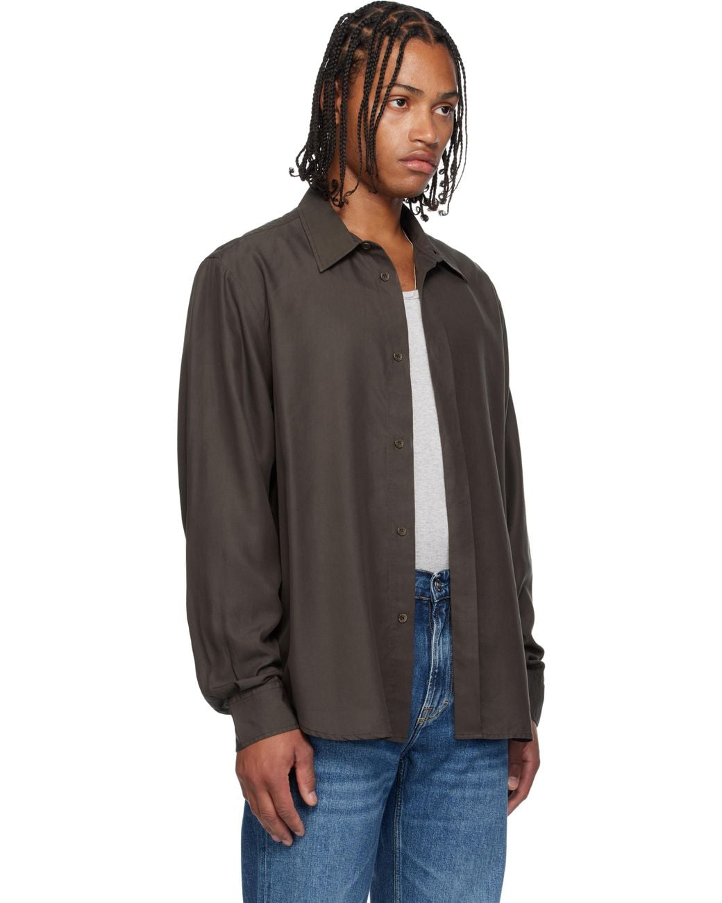 Our Legacy Black Evening Shirt for men