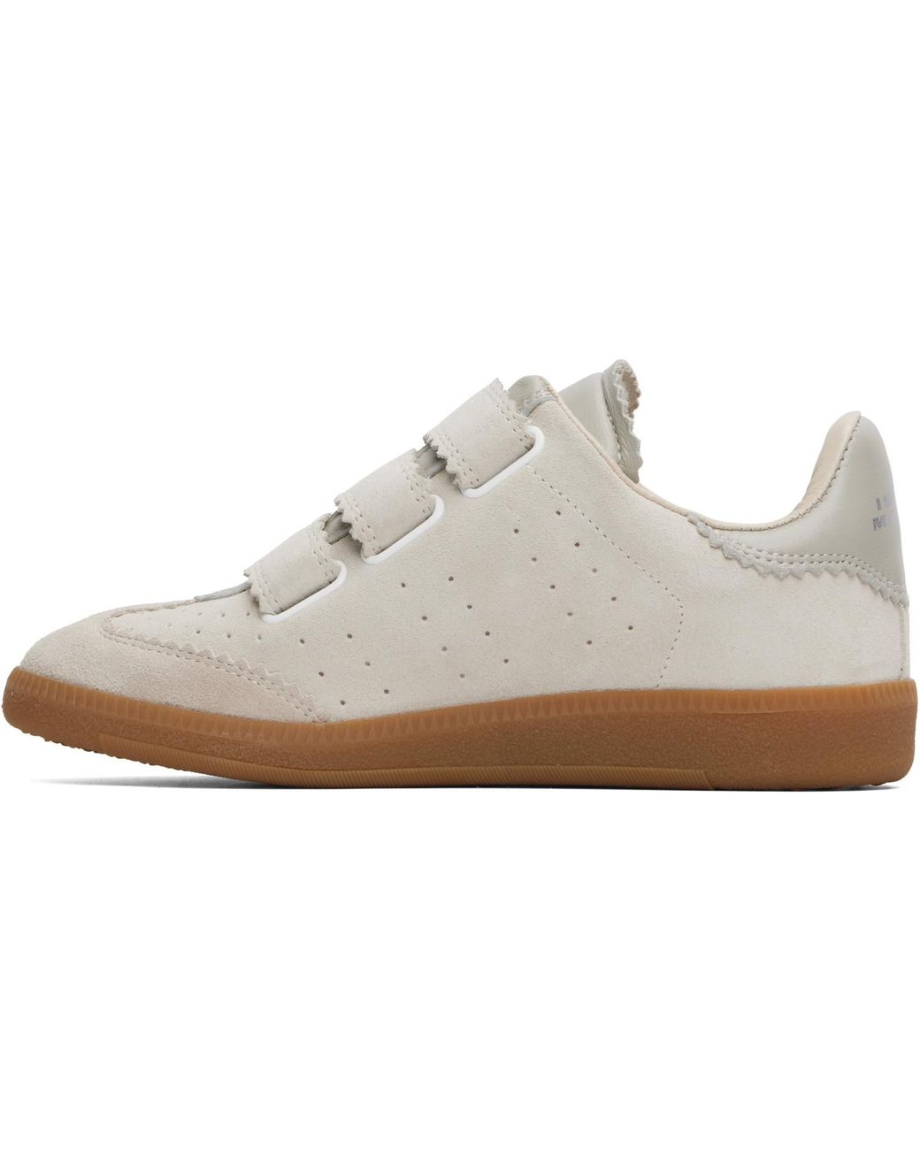 Isabel Marant White Beth Sneakers