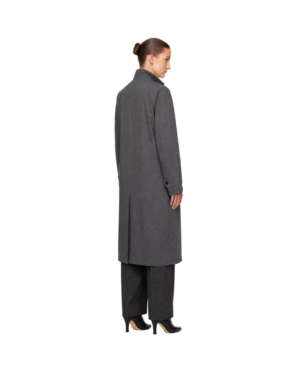 DUNST Gray Refined Mac Coat