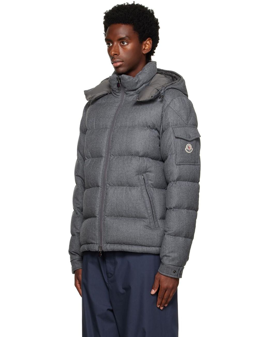 Moncler Montgenevre Down Jacket in Black for Men | Lyst