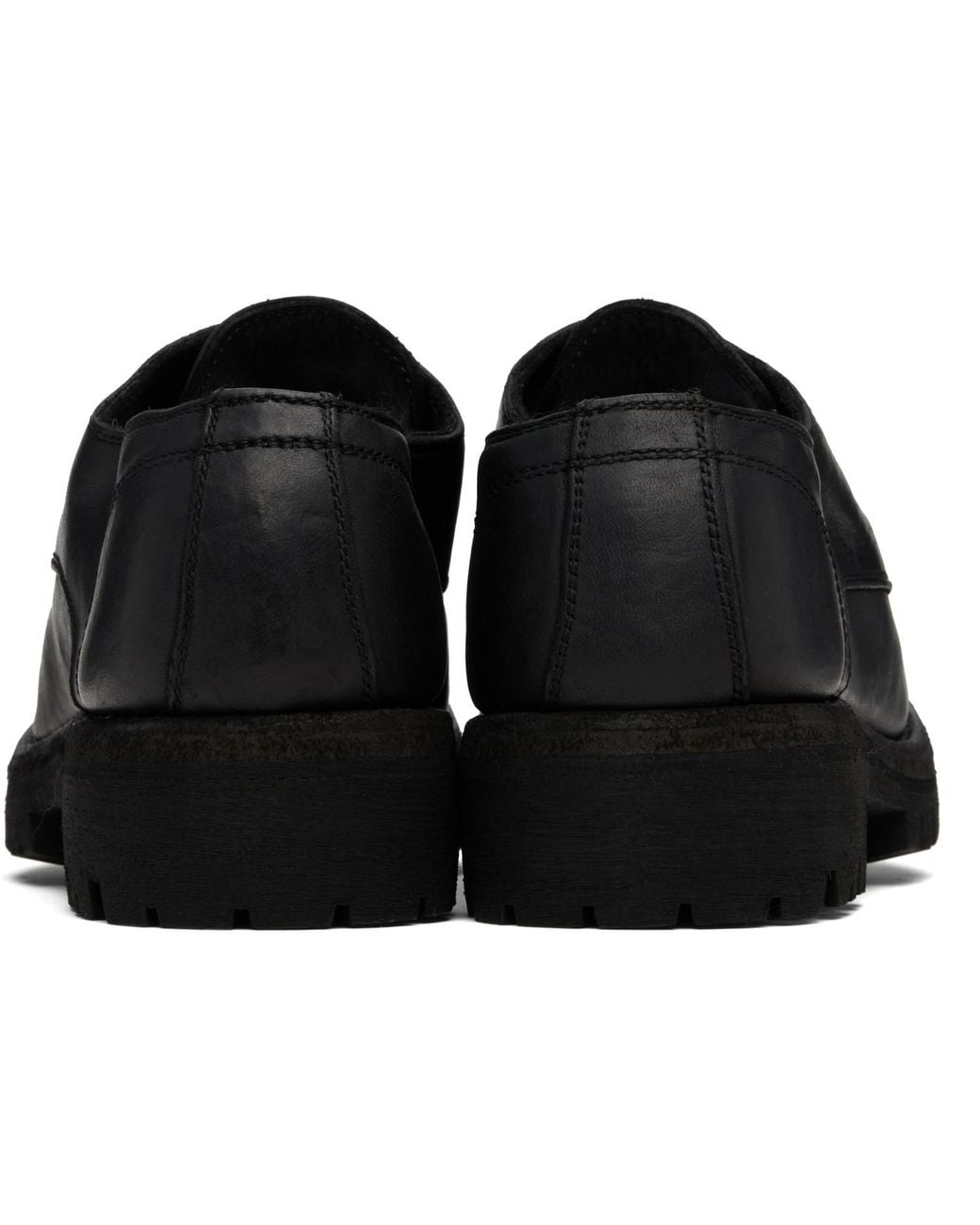 Guidi Black 792V Derbys for men