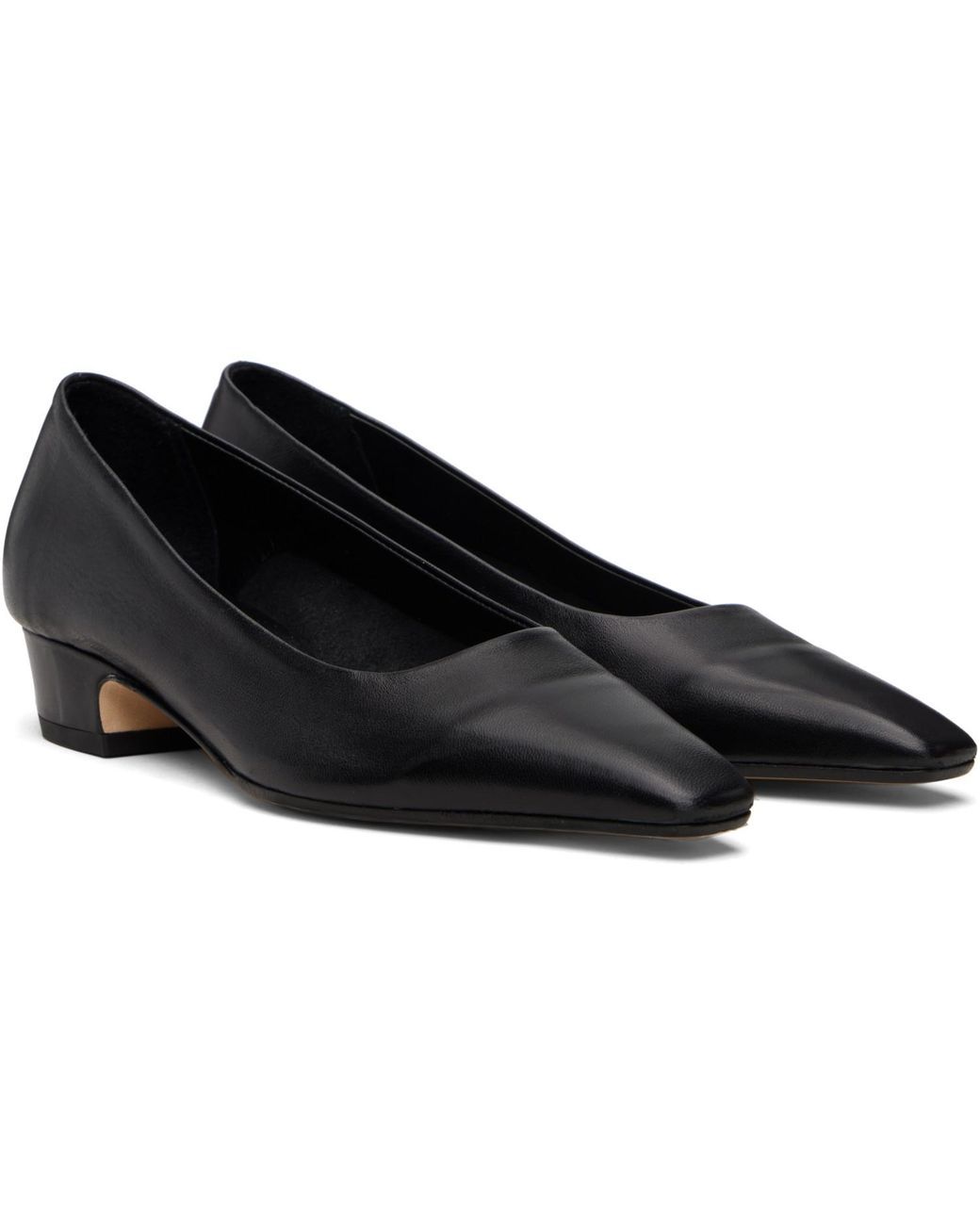 Aeyde Black Rory Heels
