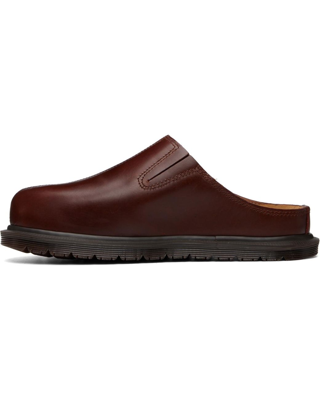 Dr. Martens Brown San Mule Loafers