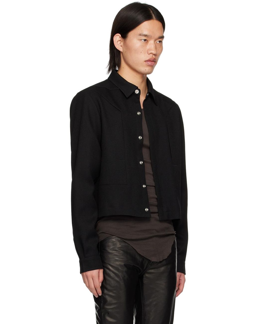 メンズ Rick Owens Porterville Alice Strobe ジャケット