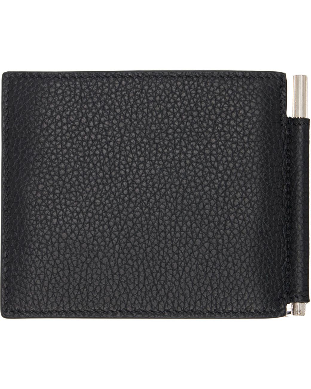 Tom Ford Black T Line Money Clip Wallet for men