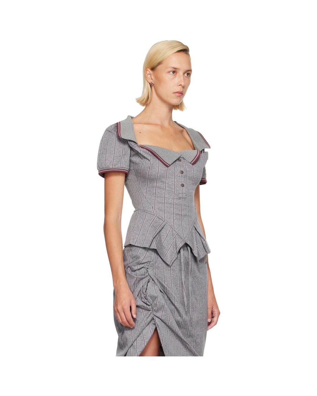 Vivienne Westwood Gray Monday Polo