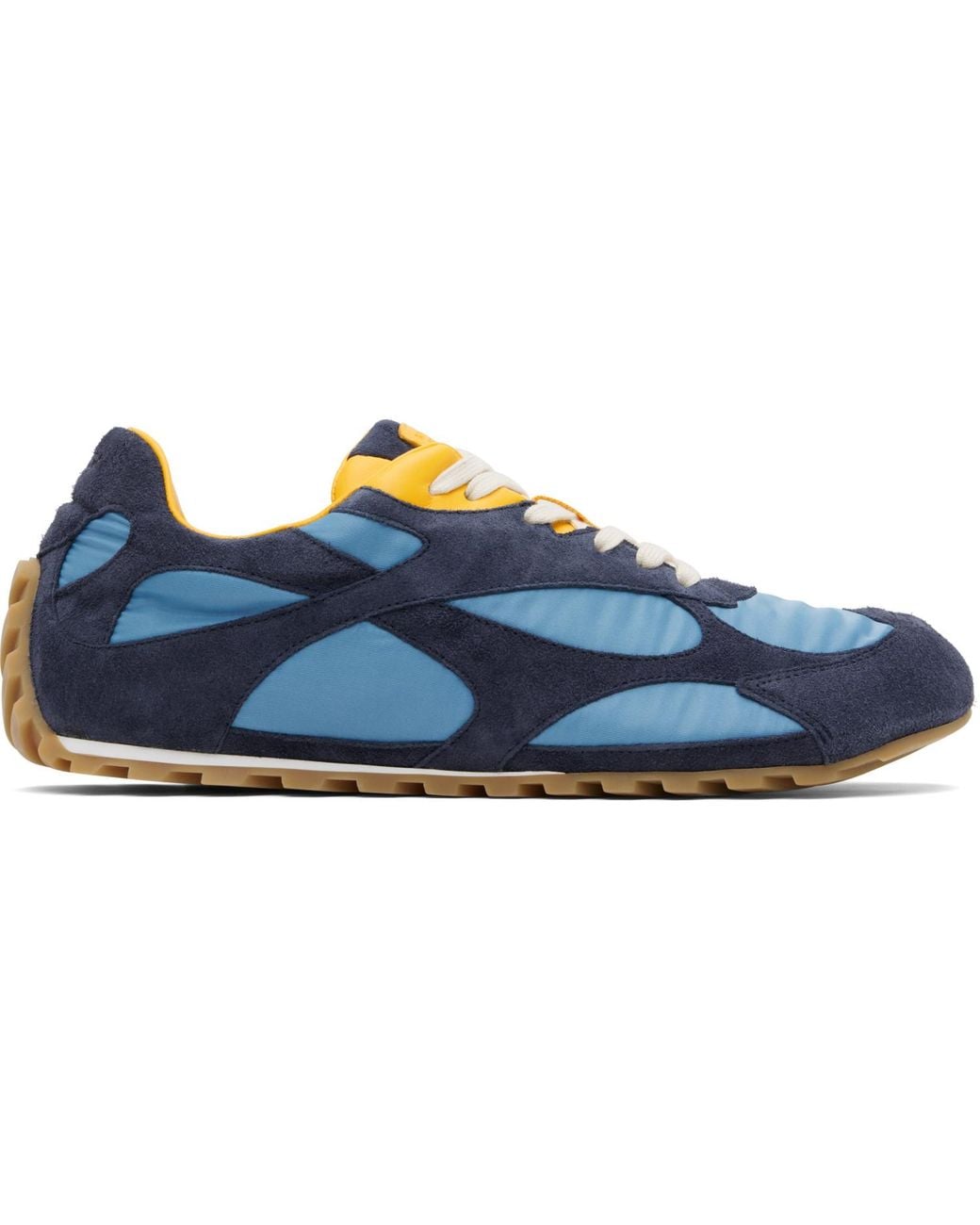 Bottega Veneta Blue Orbit Flash Sneakers for men