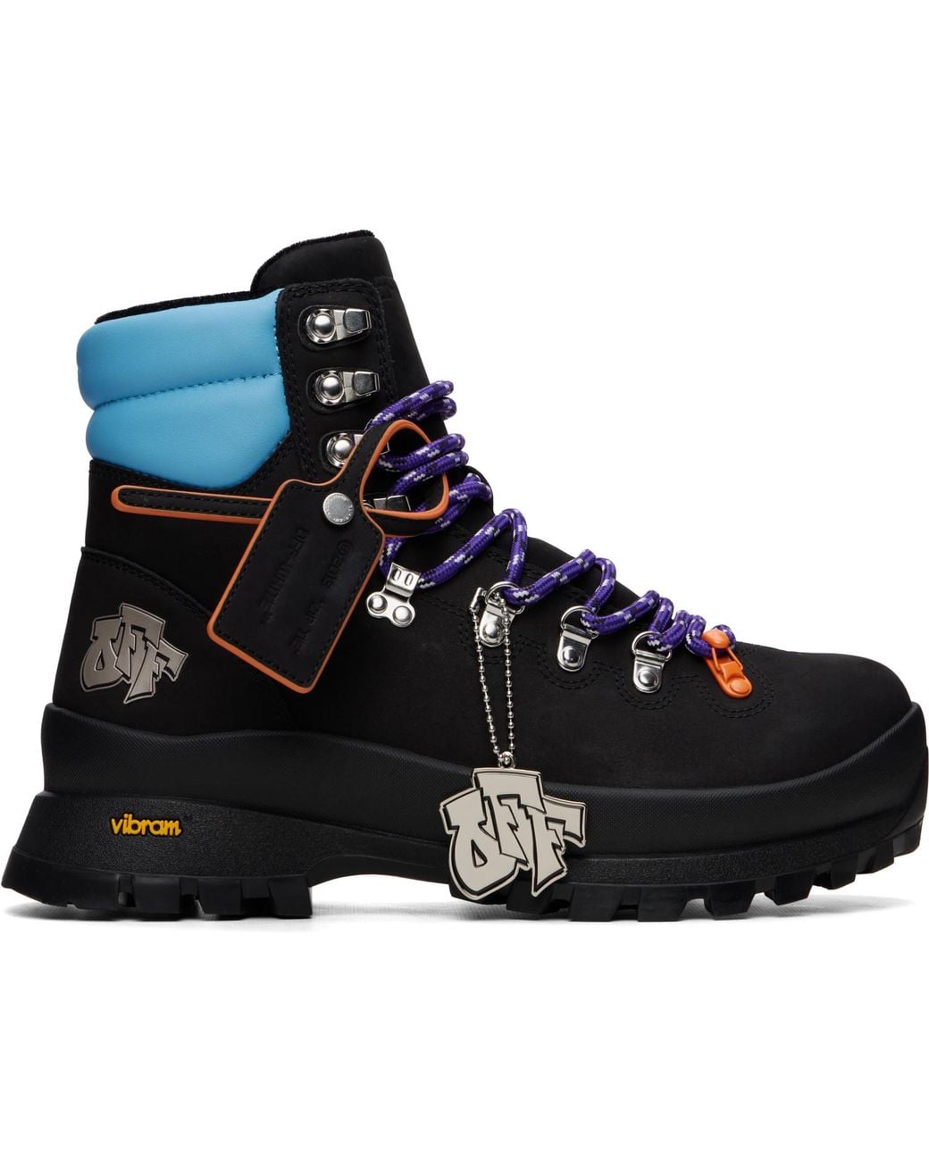 Off-White c/o Virgil Abloh Black Hiking Boots for men