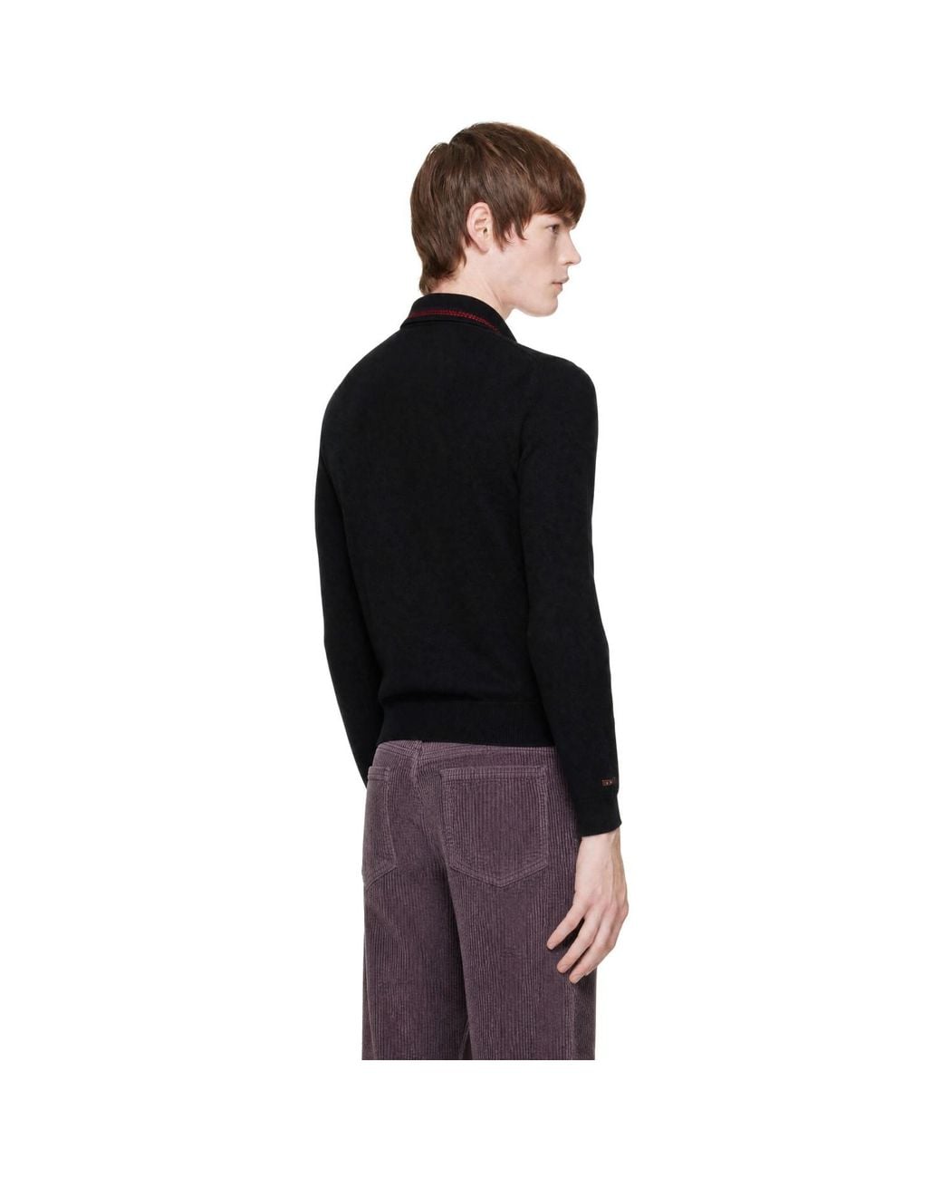 Marni Black Cashmere Cardigan for men