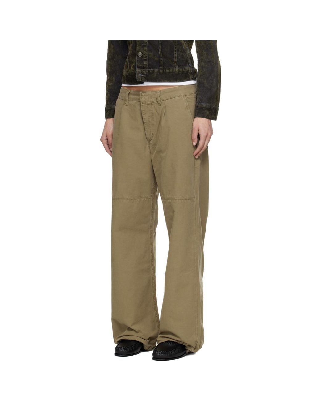 Jeanerica Multicolor Khaki Mina Trousers
