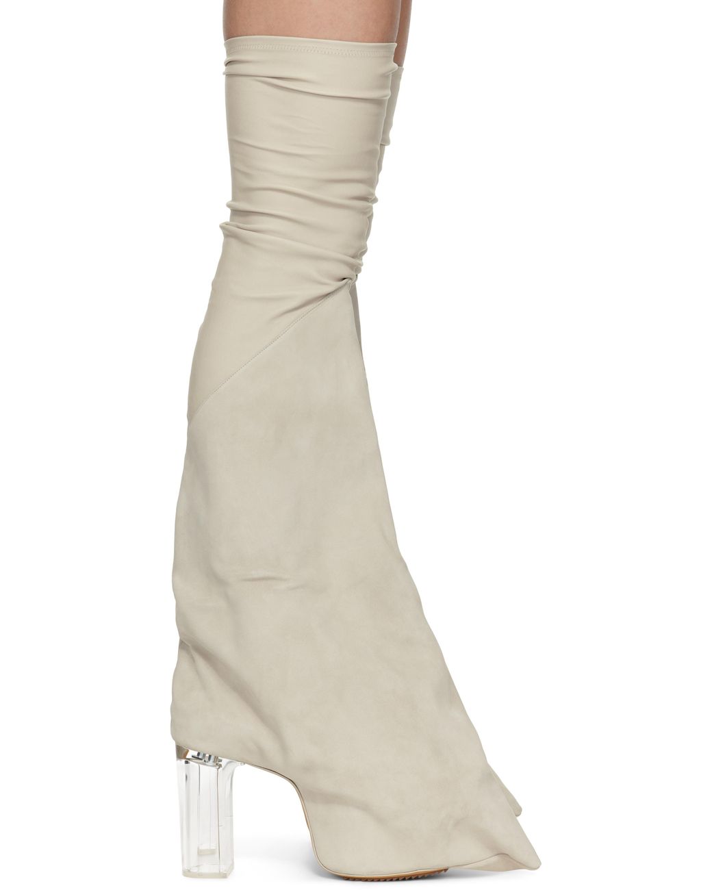 【RICK OWENS】ブラック Hollywood Taco Kiss サイハイブーツ RICK OWENS - SHOES - Rick Owens