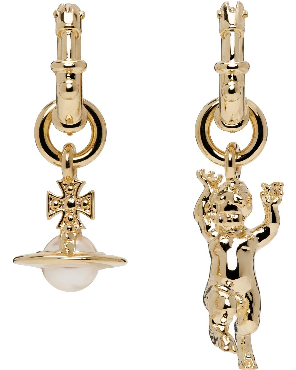 ♡Vivienne Westwood♡Anglo フェイクパール ピアス Vivienne Westwood ゴールド Anglo フェイクパール ピアス