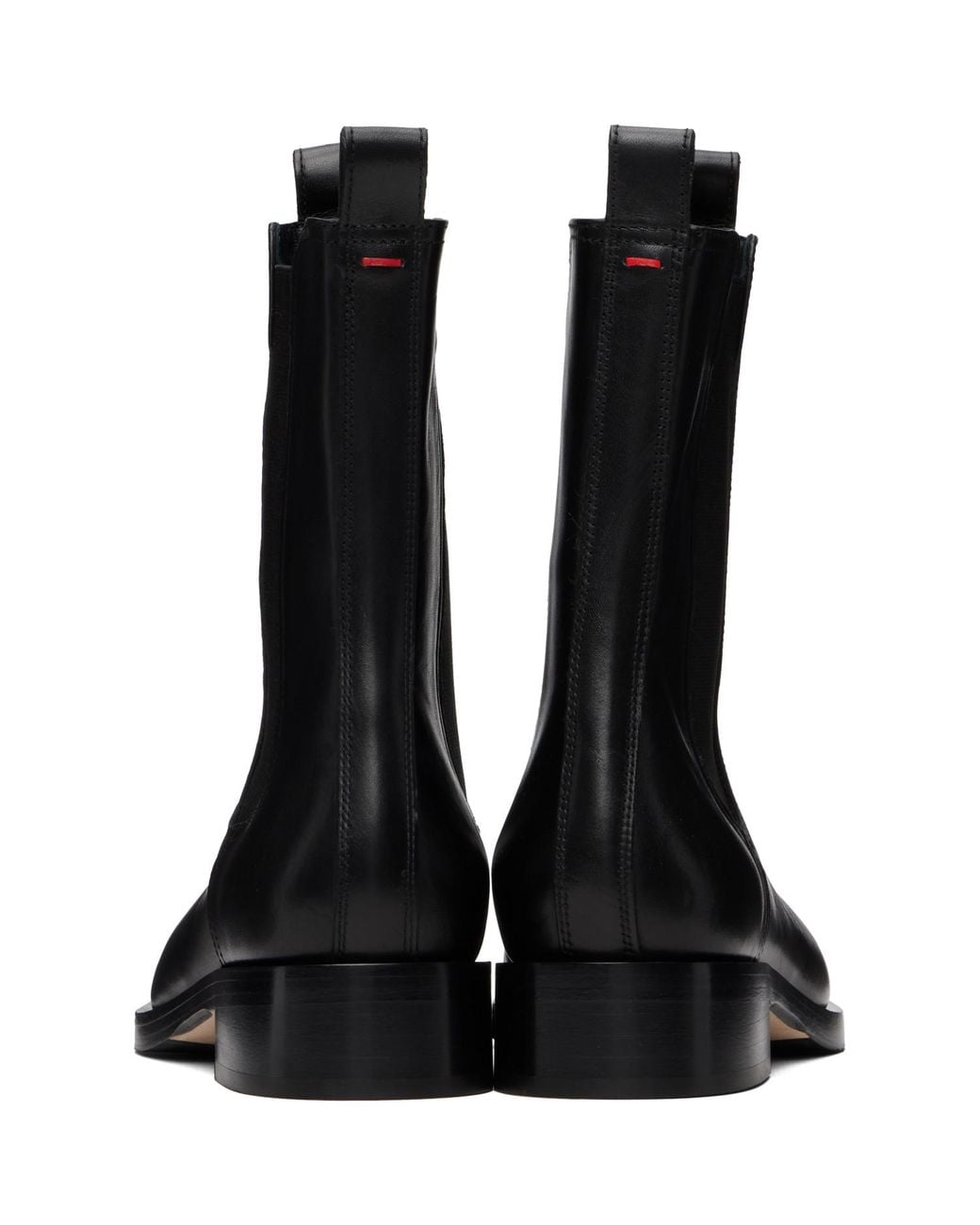Aeyde Black Caspar Chelsea Boots