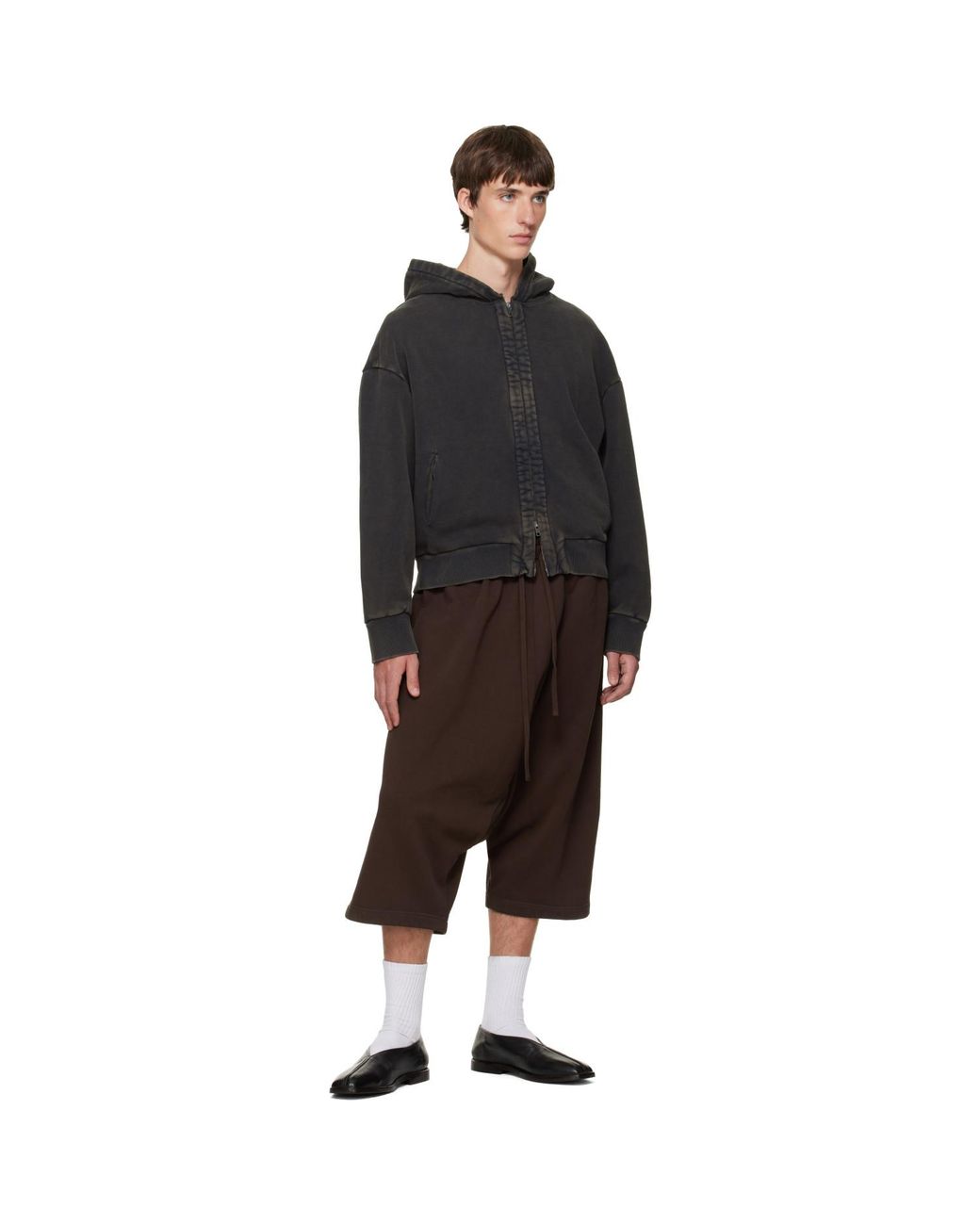 Entire studios Black Thermal V2 Hoodie for men