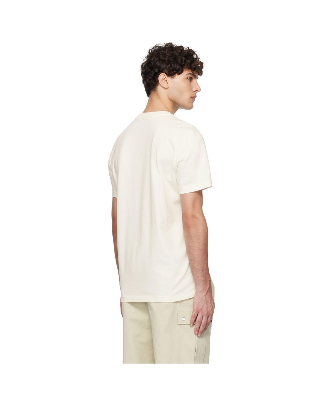 Moncler Multicolor Off- S/s T-shirt for men