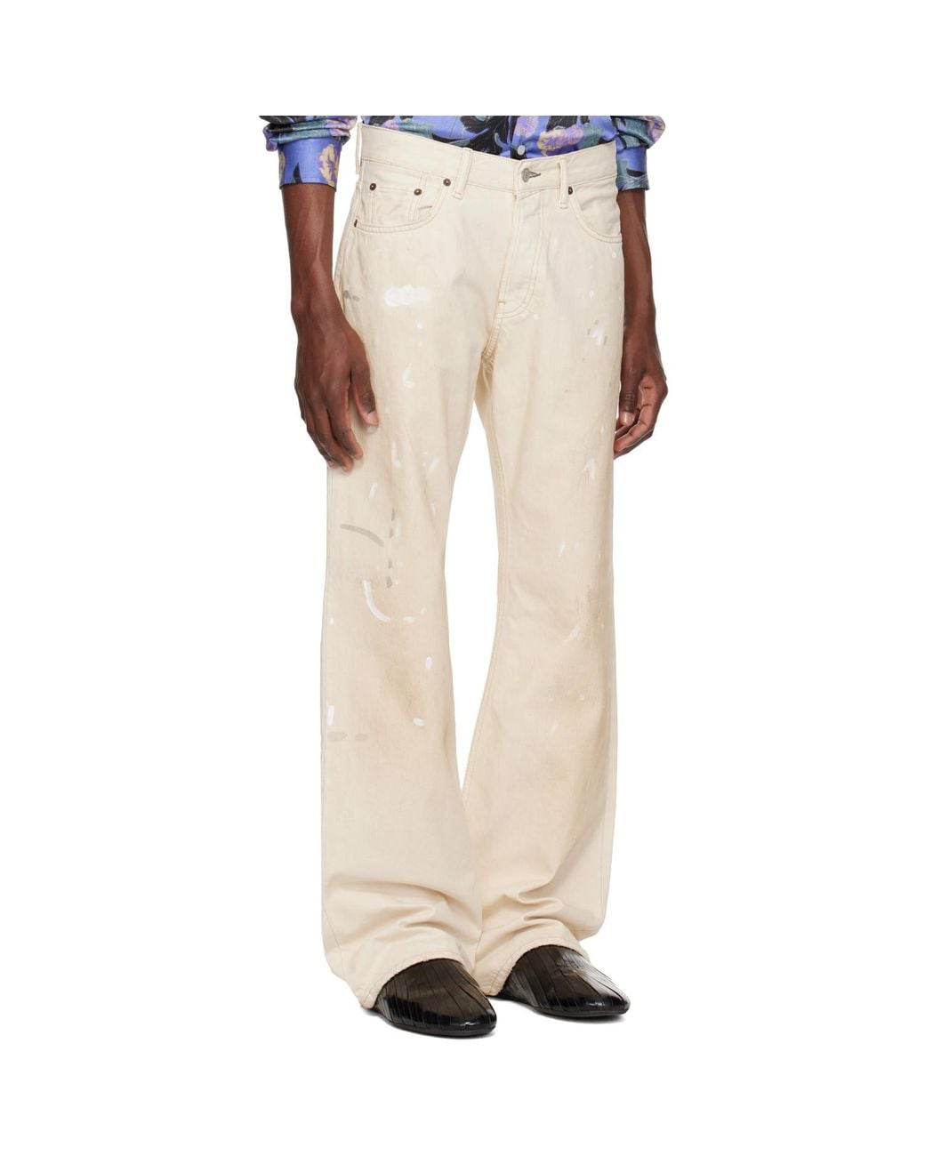 Acne Natural Off- Regular Fit 2010M Jeans for men