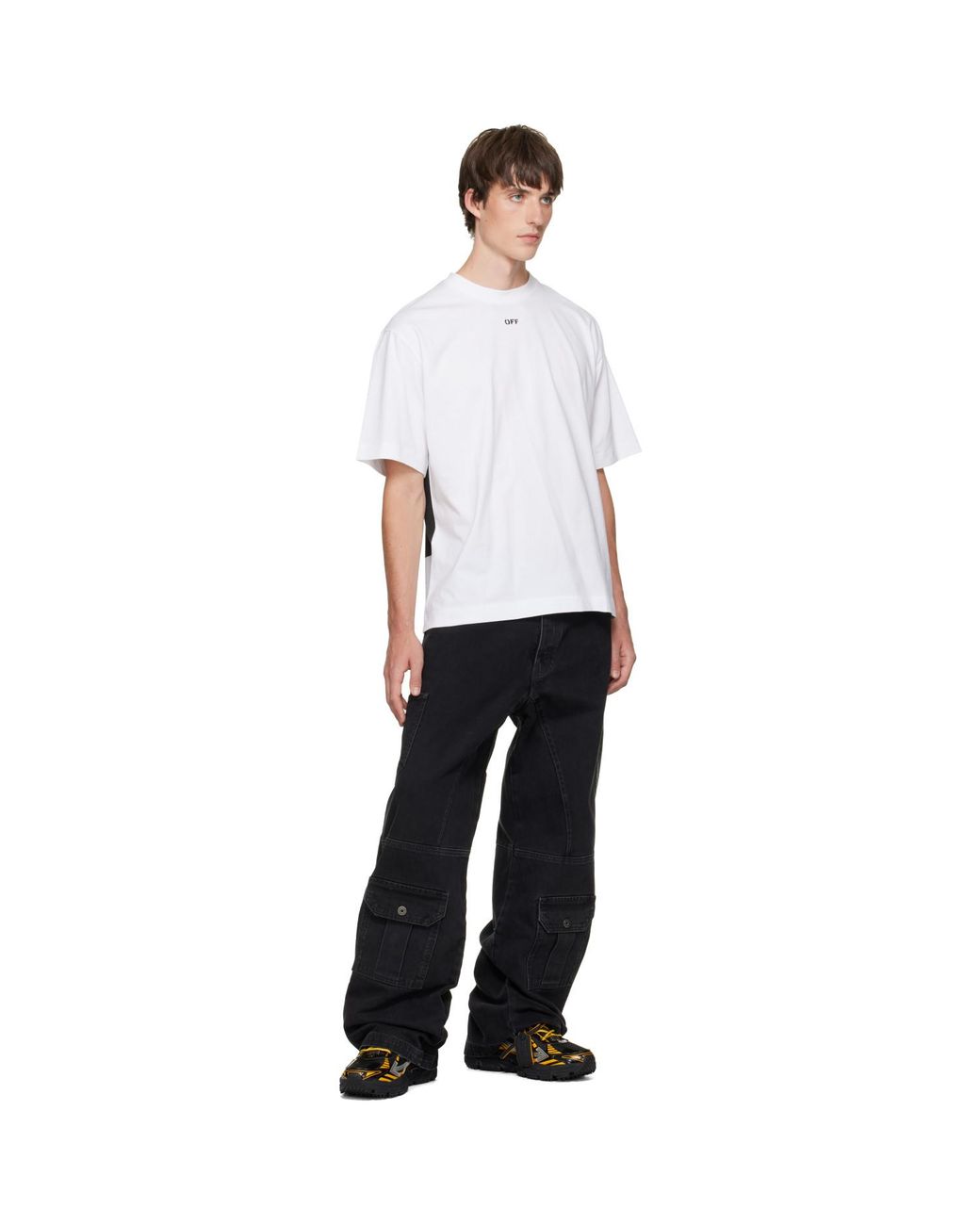 Off-White c/o Virgil Abloh White Negative Arrow Skate T-Shirt for men