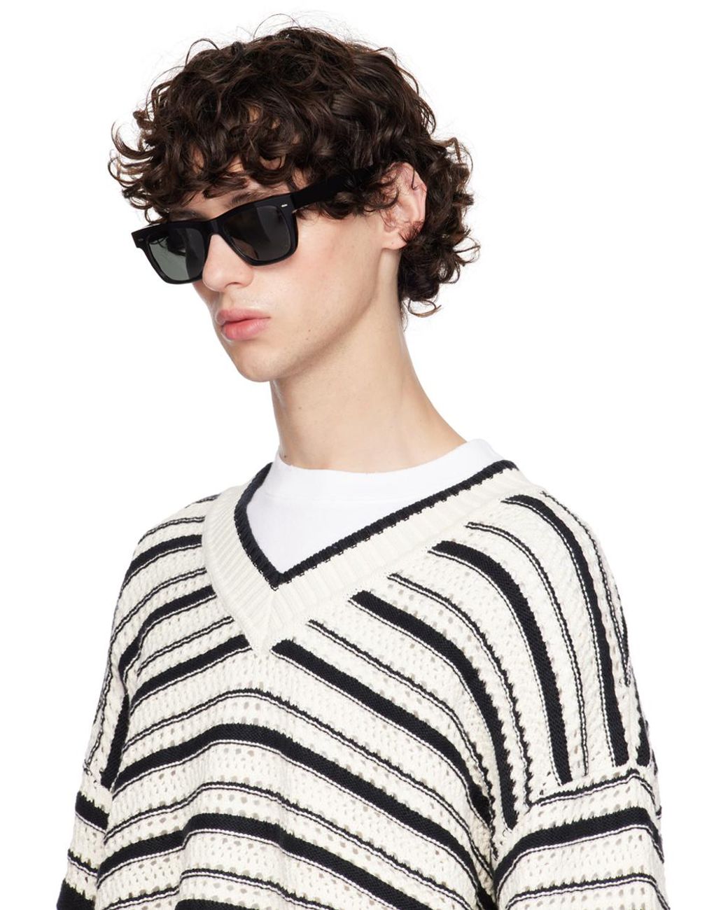 Oliver Peoples N.04 Sun in Black Oliver Peoples 0OV5552SU N.04 Sun 1731P2 Black/Midnight 53mm  main image 2